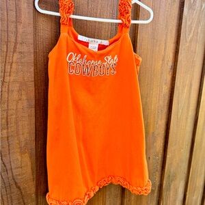 Chicka-D Oklahoma State Cowboys Little Girls 4T Dress